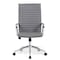 Officesource Ridge Collection Executive High Back Task Chair w/Chrome Frame and Ribbed Back 05RG2QHAVGR - alternate 8